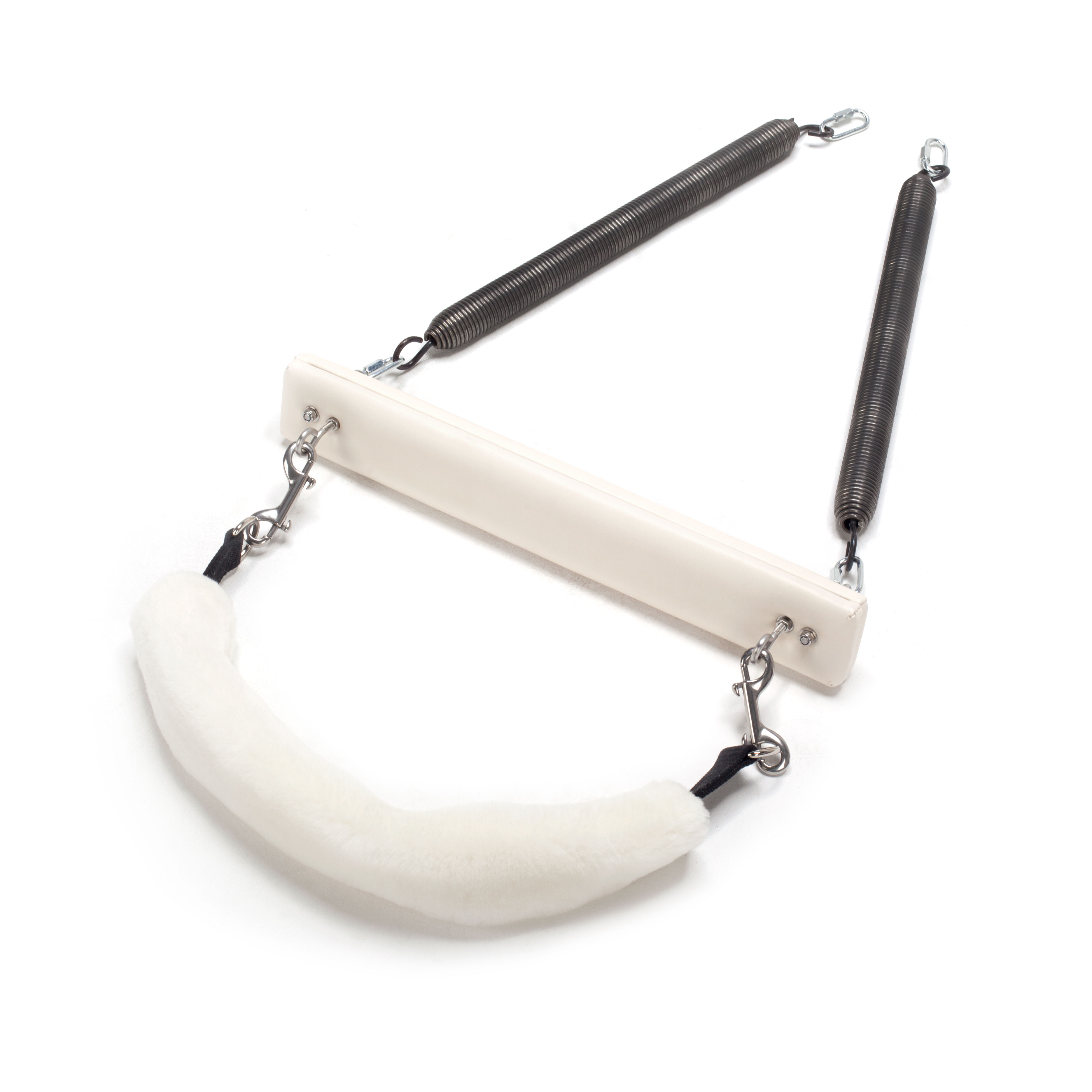 Trapeze Bar Sheep Skin With Spring &amp; 27&quot; Foot Strap (SET)